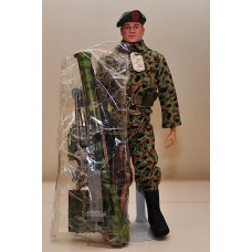 Rare Green Beret in Marine (Made in Japan) uniform with MIP accessories