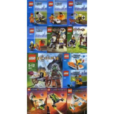 Lego City Figure Set of Twelve ( 5610, 5611, 5612, 5613, 5614, 5615, 5616, 5617, 5618, 5619, 5620, 5621)