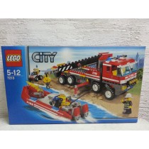 LEGO 7213 City Off-Road Fire Truck & Fireboat