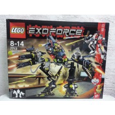 LEGO 7713 Exo-Force Bridge Walker and White Lightning