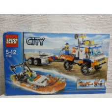 LEGO 7726 City Coast Guard Truck with Speed Boat