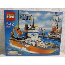 LEGO 7739 City Coast Guard Patrol Boat & Tower